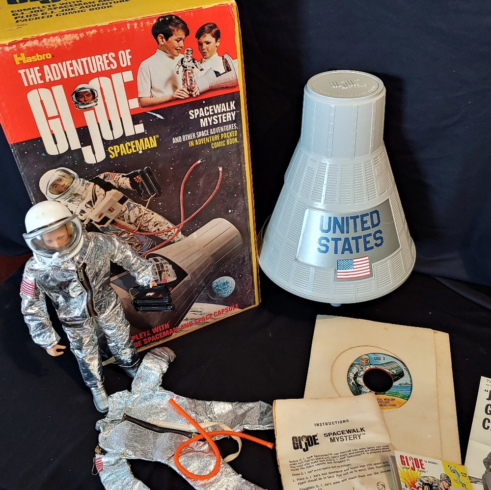 Vintage 1969 GI Joe Space Capsule Set